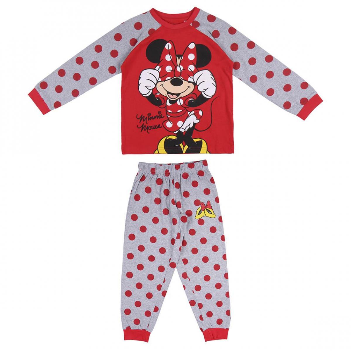 Minnie Pigiama manica lunga Lei Disney Multicolor