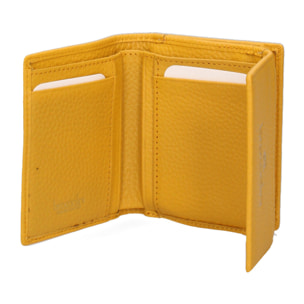 Portafoglio  da donna In Vera pelle Made in Italy 11x8,5x4 cm