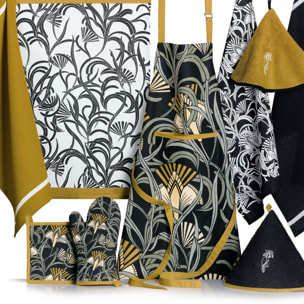 Tablier imprimé 100%coton Liana