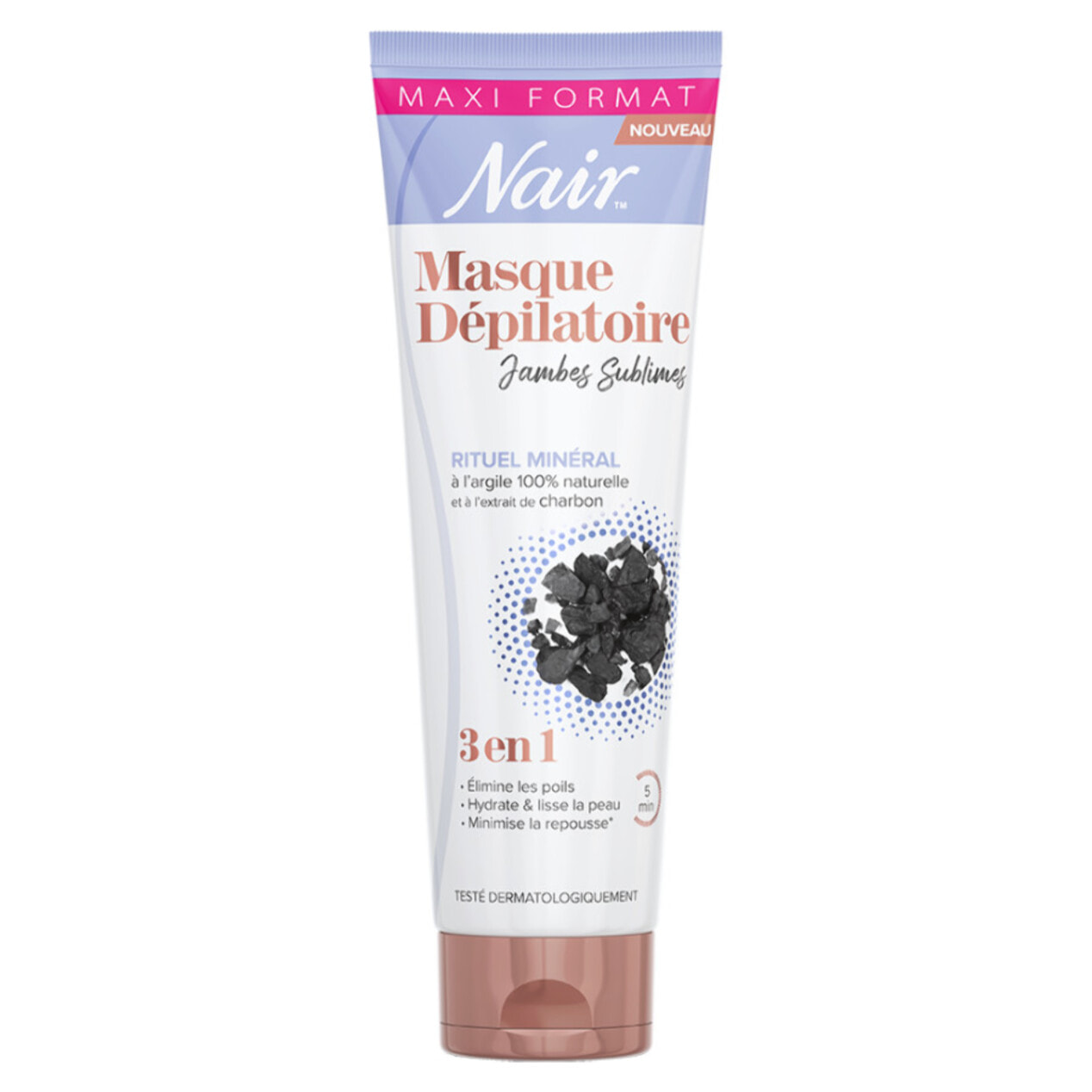 Pack de 3 - Nair - Masque dépilatoire Jambes Sublimes Rituel minéral - 250 ml