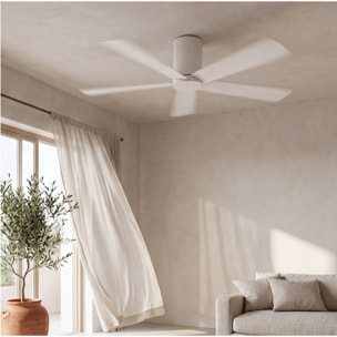 Forlight Ventilador IP20 Rodas Blanco brillante Blanco