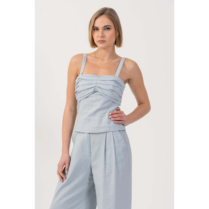 Kocca - Top con arricciatura Donna