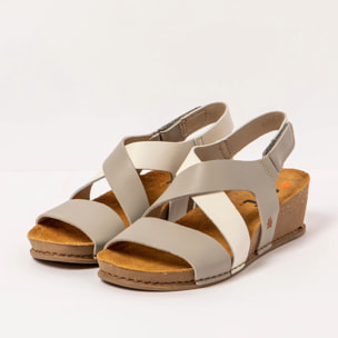 Sandalias 1933 NAPPA SESAME-CREAM/ I LIVE color Sesame-cream