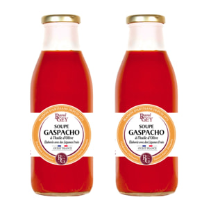 2 x Gaspacho à l'huile d'Olive - 2x50cl - France - Raoul Gey