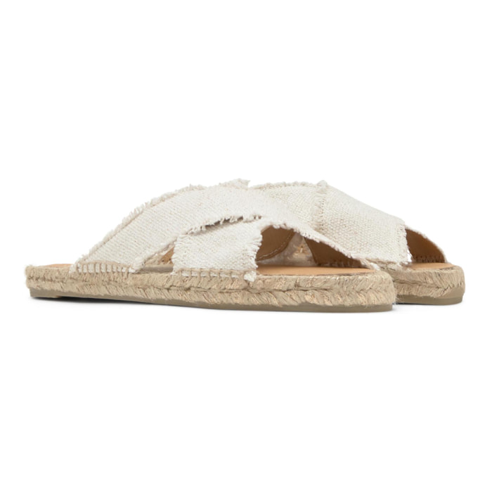 Sandalia plana slip-on Palmera 2cm