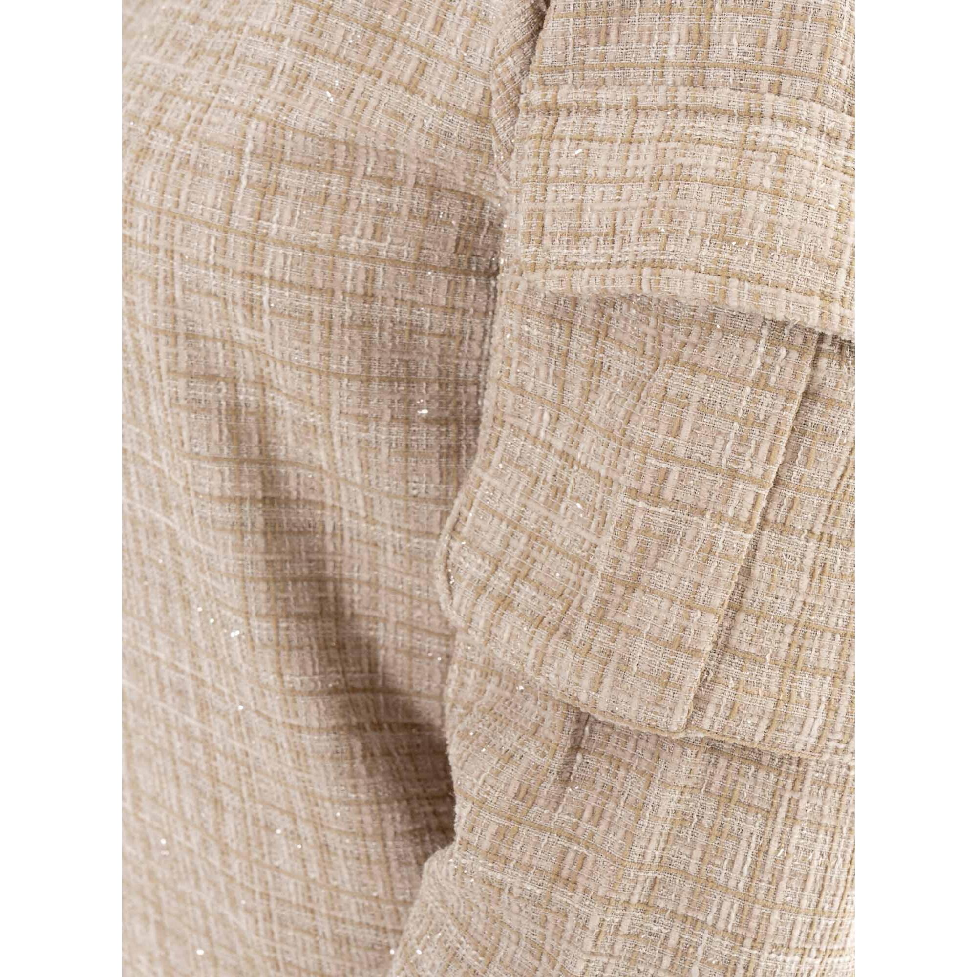 Bomber bouclè da donna Leone Chic Boxing