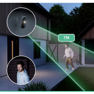 Caméra de surveillance ARLO 2 caméras extérieures Essential HD + supports