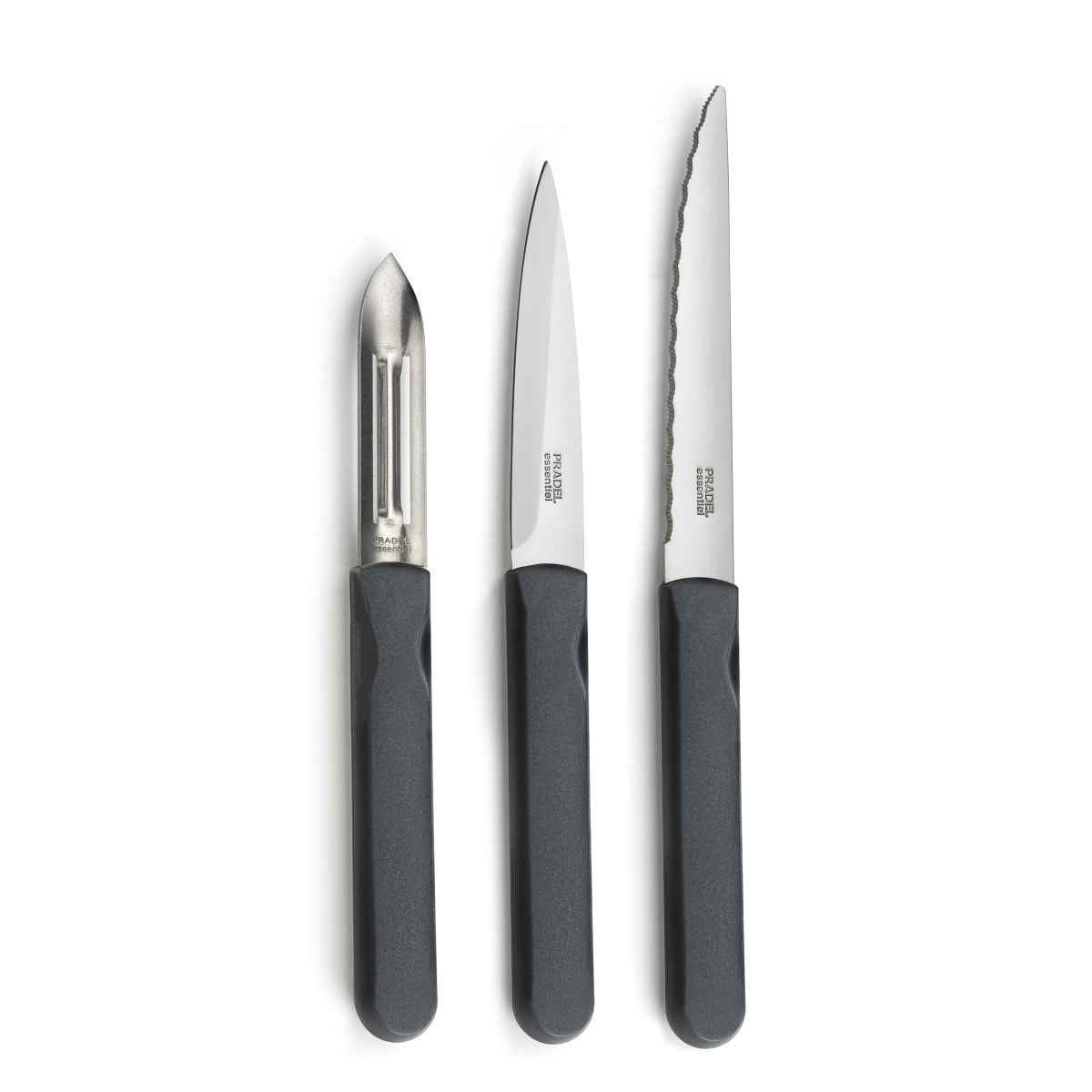 Energy Gris - Set de 12 pièces de petite coutellerie