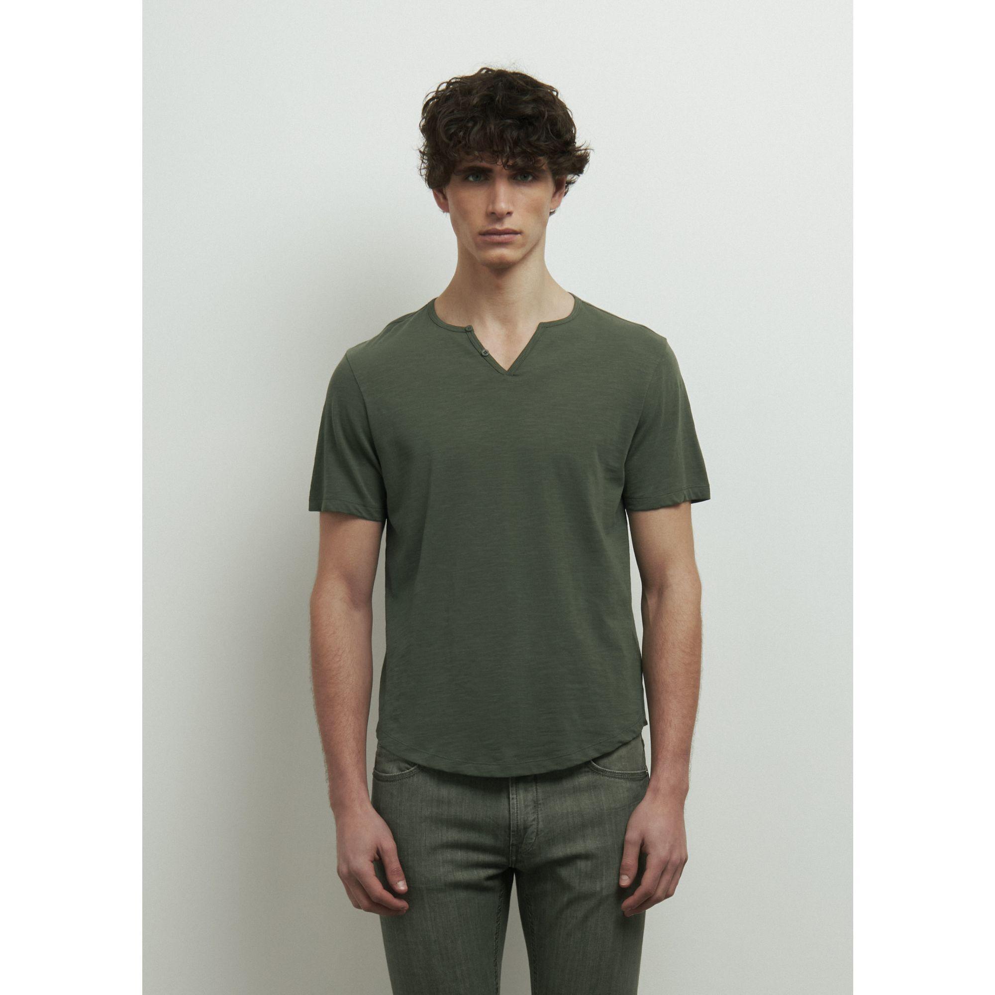 T-SHIRT VERDE MILITARE CONBIPEL