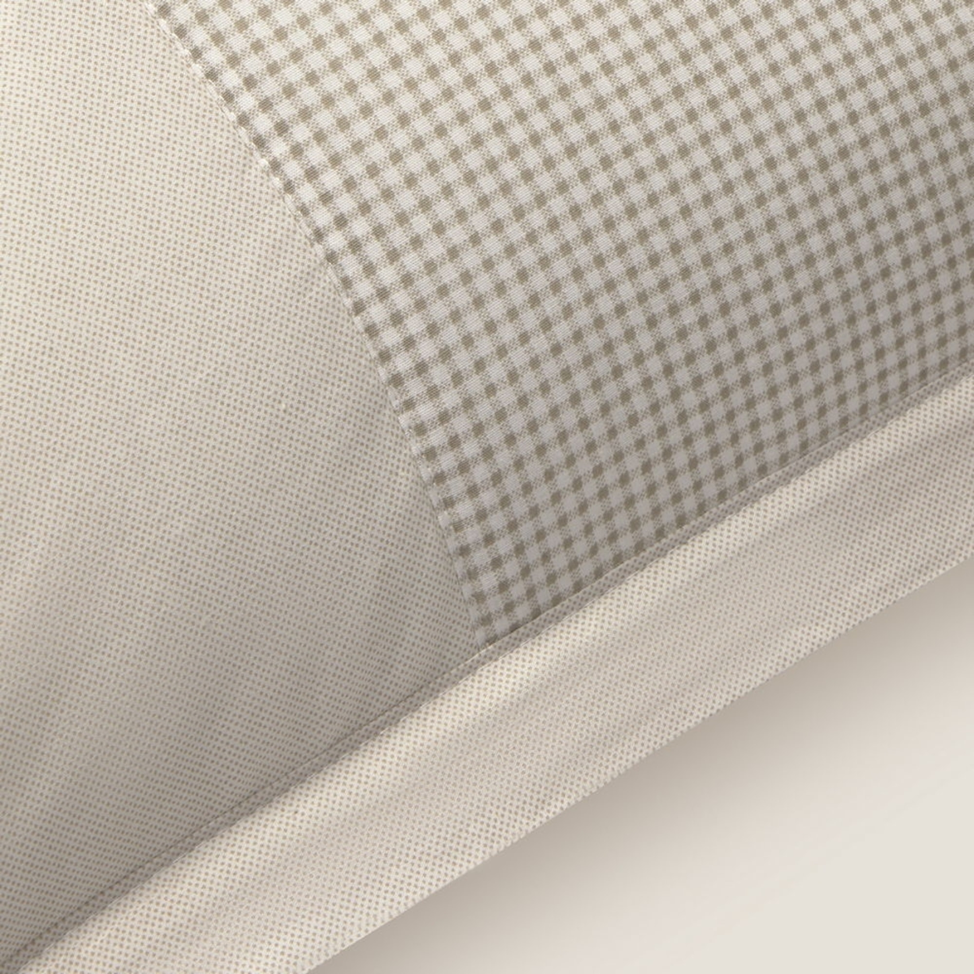 Funda de cuadrante algodón patchwork Gropatcol color gris piedra 100% Algodón