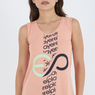 Canotta in cotone da allenamento BUBLE donna