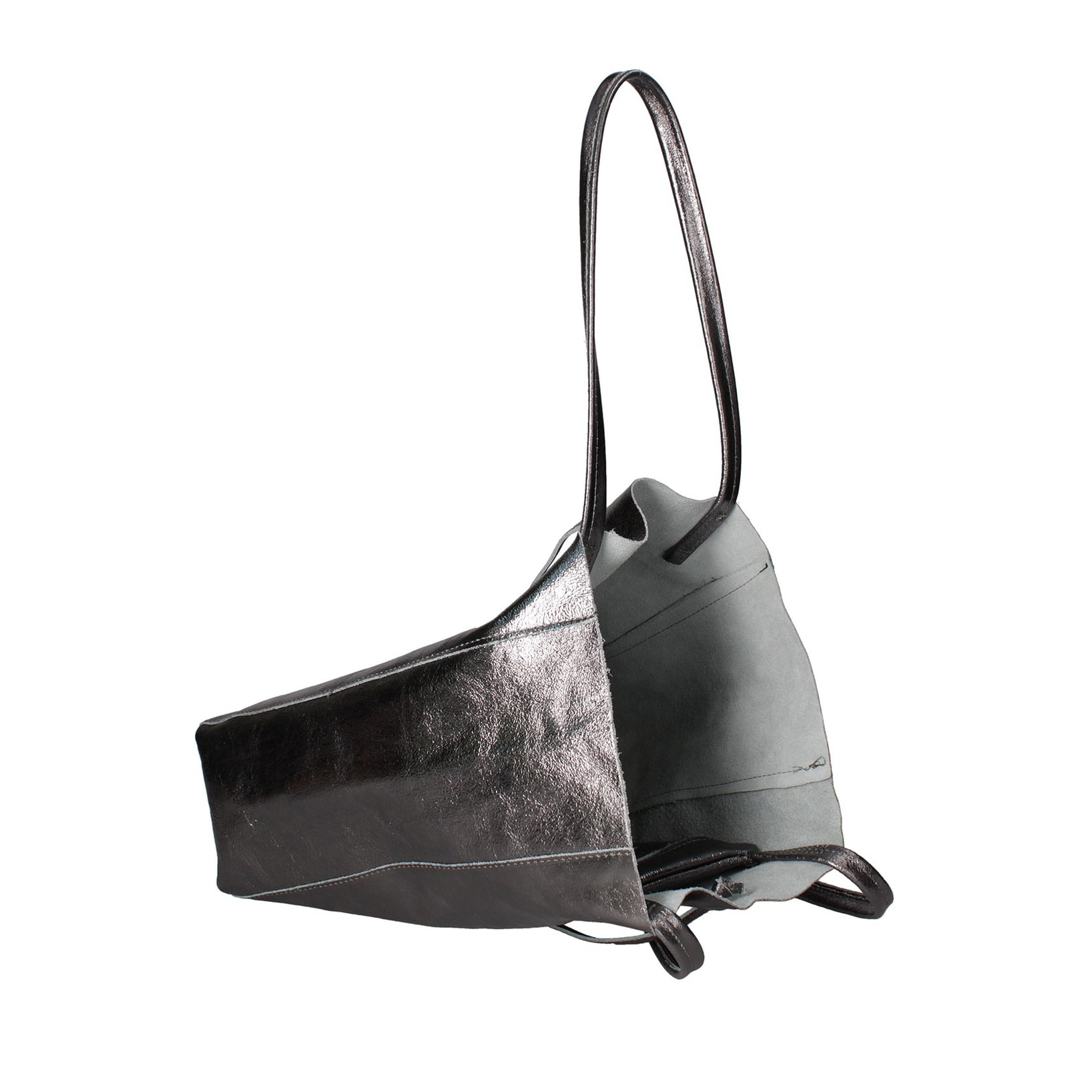 Borsa a mano da donna - Modello Íris - Vera Pelle - 40.0 x 36.0 x 11.0 cm