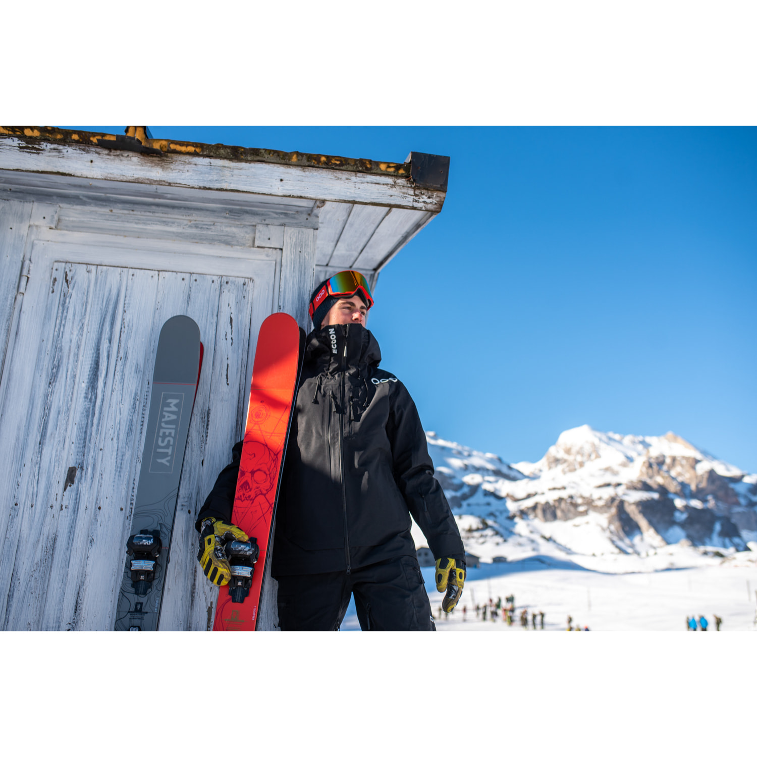 Chaqueta ECOExplorer Jacket Men marca ECOON - Negro