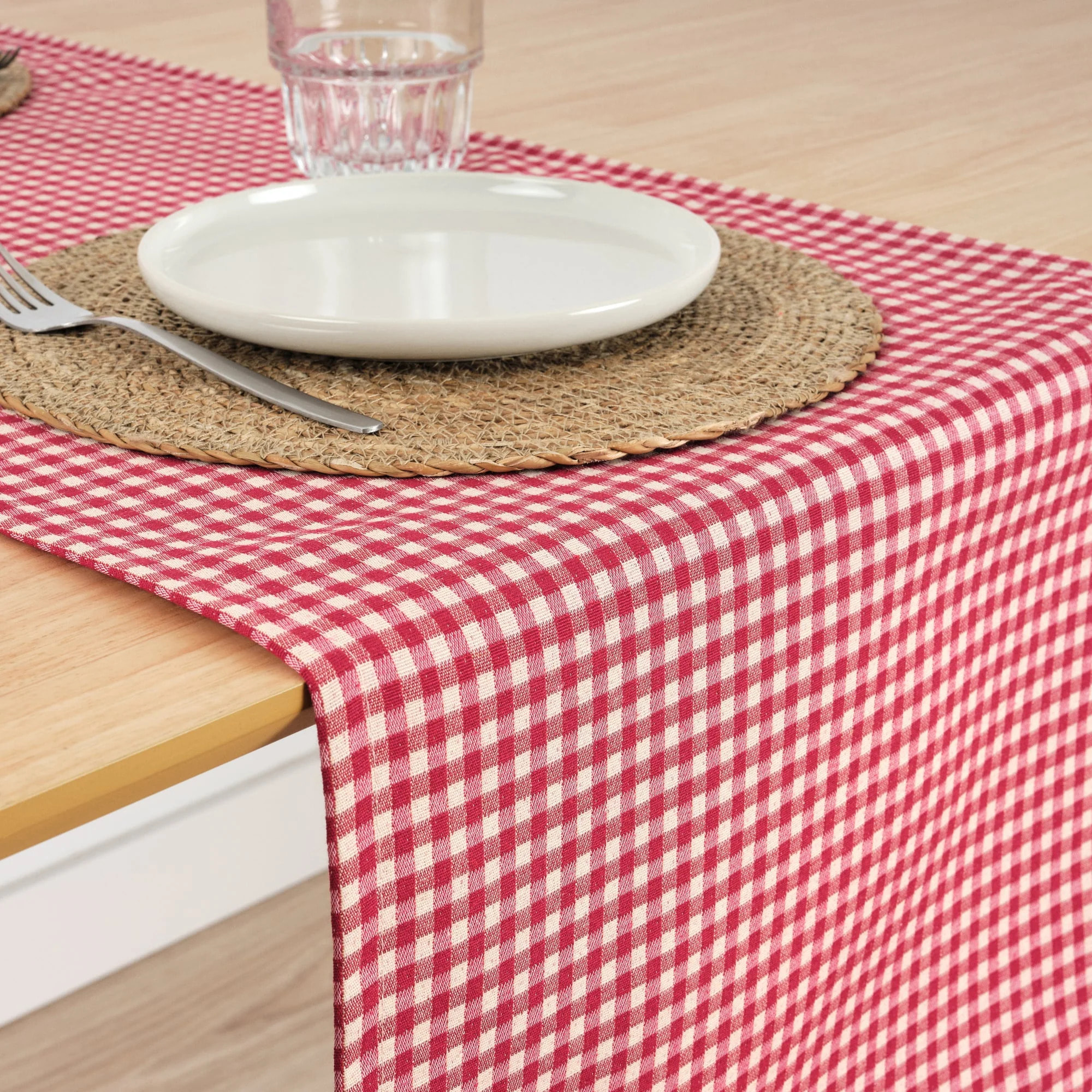 Chemin de table jacquard réversible 33739C1