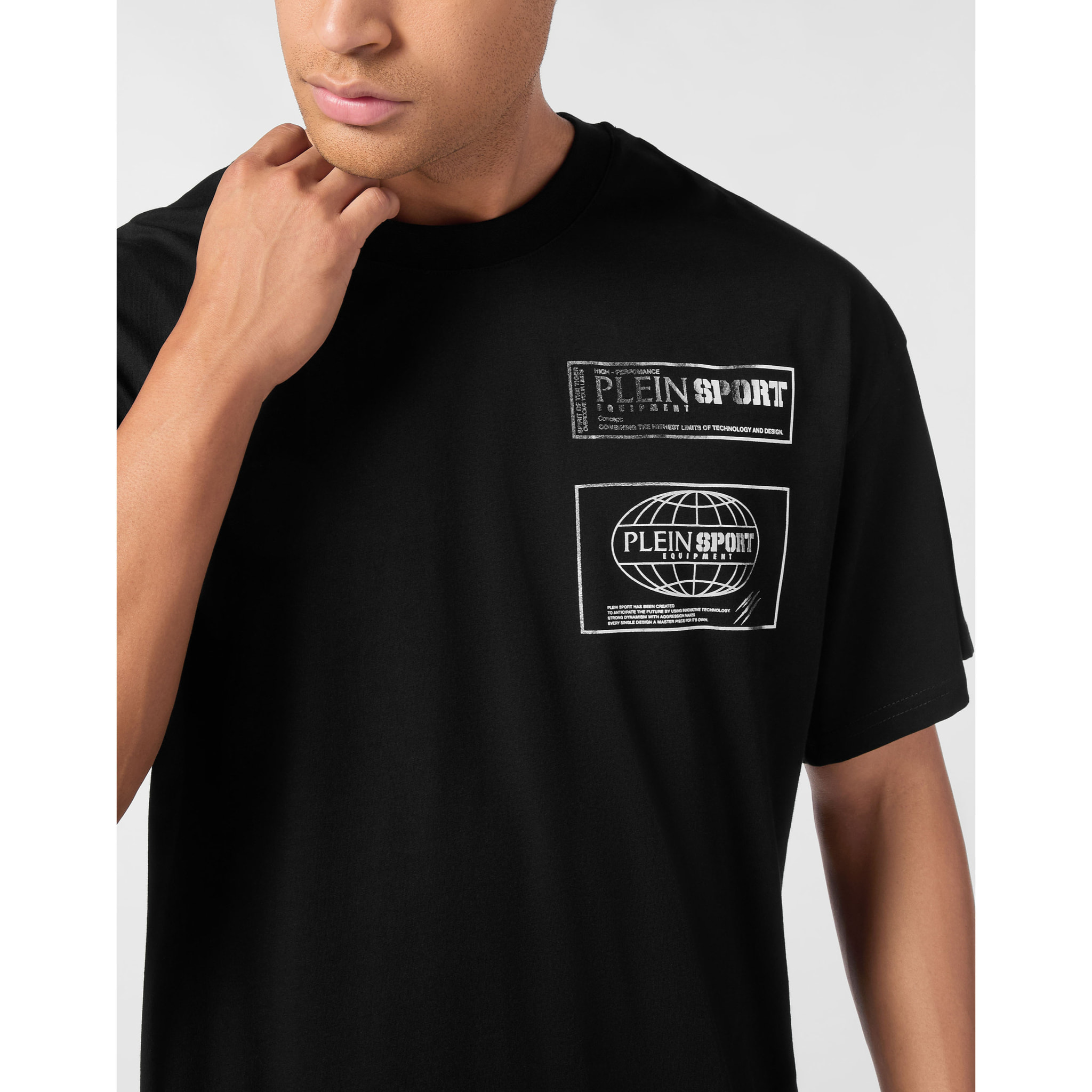 PLEIN SPORT Camiseta Cuello Redondo Ss