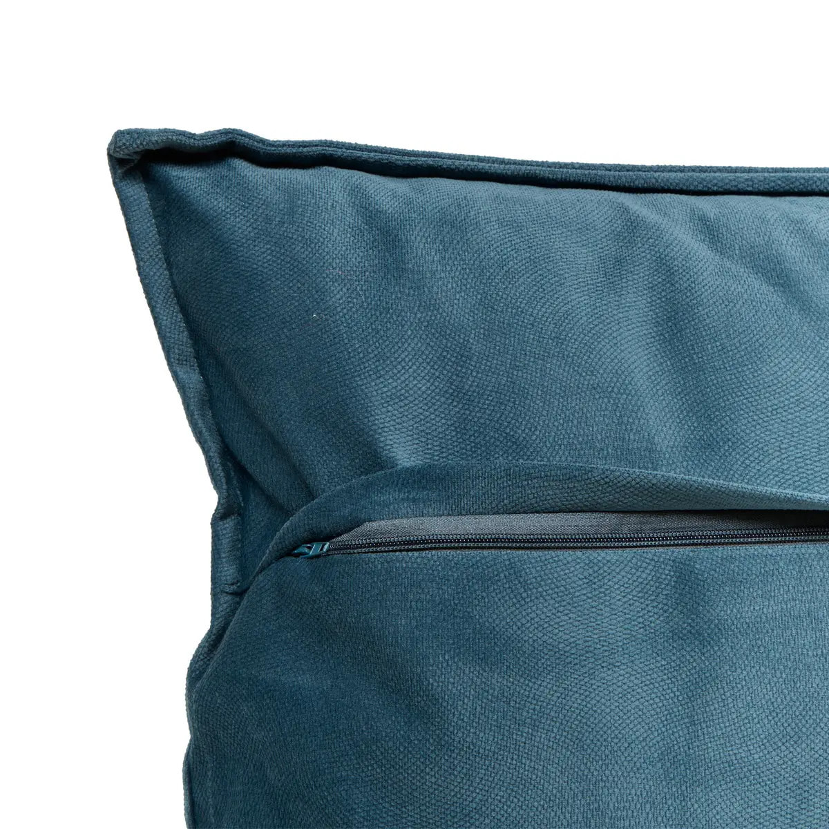 Coussin Lilou bleu egéen 45x45cm
