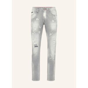 PHILIPP PLEIN Jeans taglio straight HEXAGON