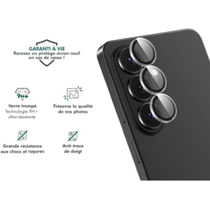 Protège écran FORCE GLASS objectif transparent x3 pour S26