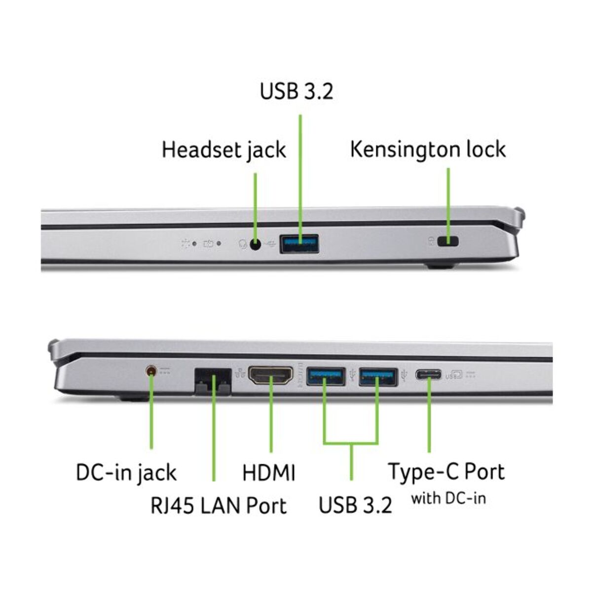 Ordinateur portable ACER PACK Aspire AG15-42P-R083 + Sleeve + Sou