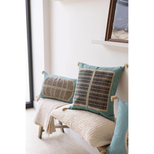 Coussin brodé Yaël