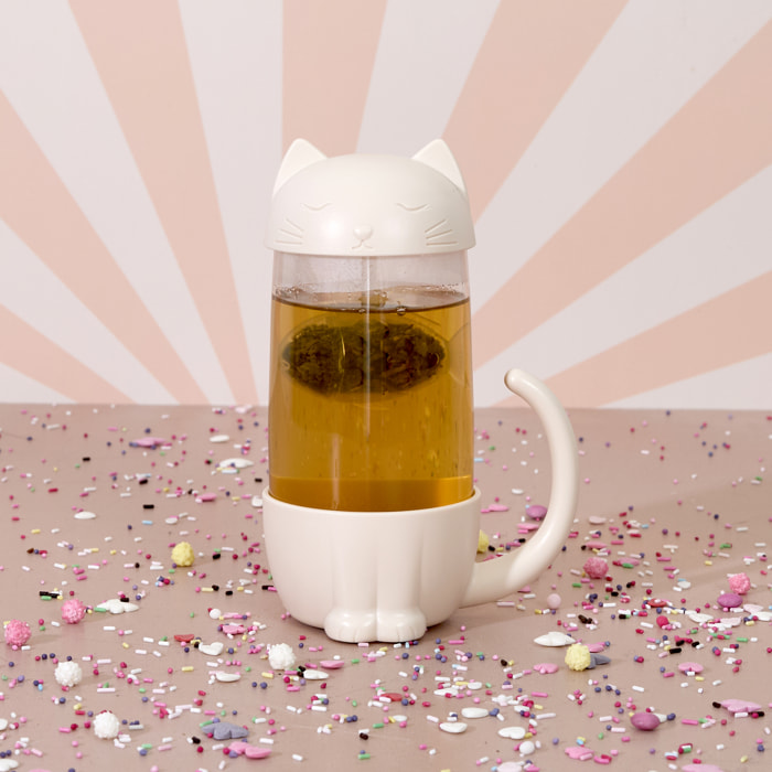Mug Infuseur Poisson Chat 30cl