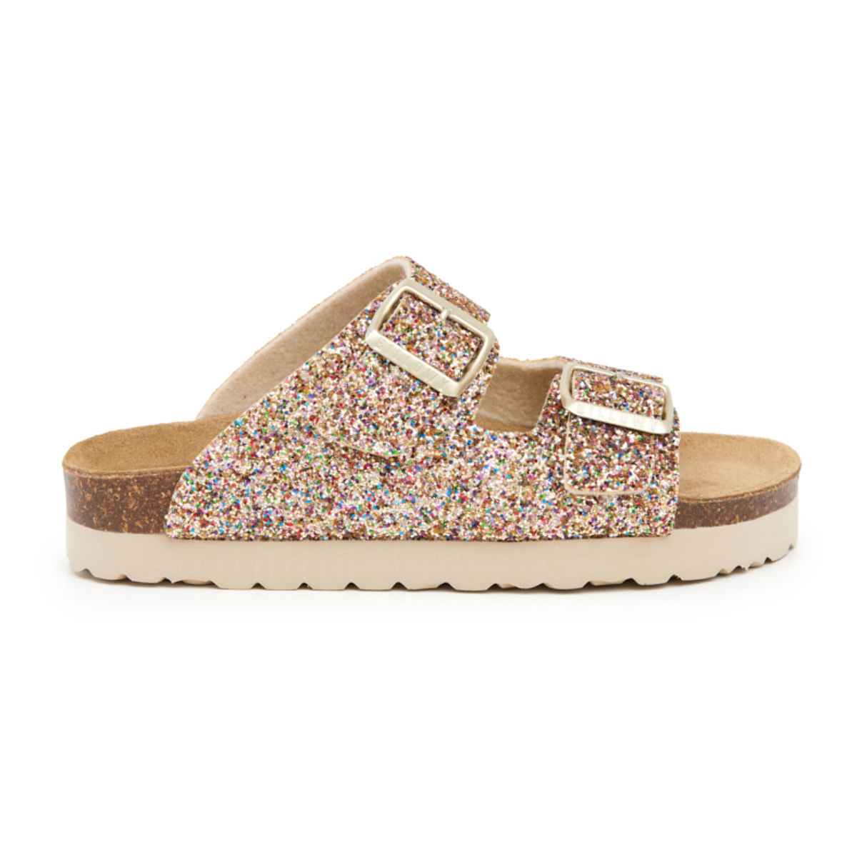 Sandalia plataforma BILLOWY DORADO