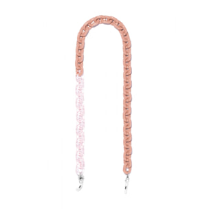 Cadena para gafas Link Chain Transparent / Pink