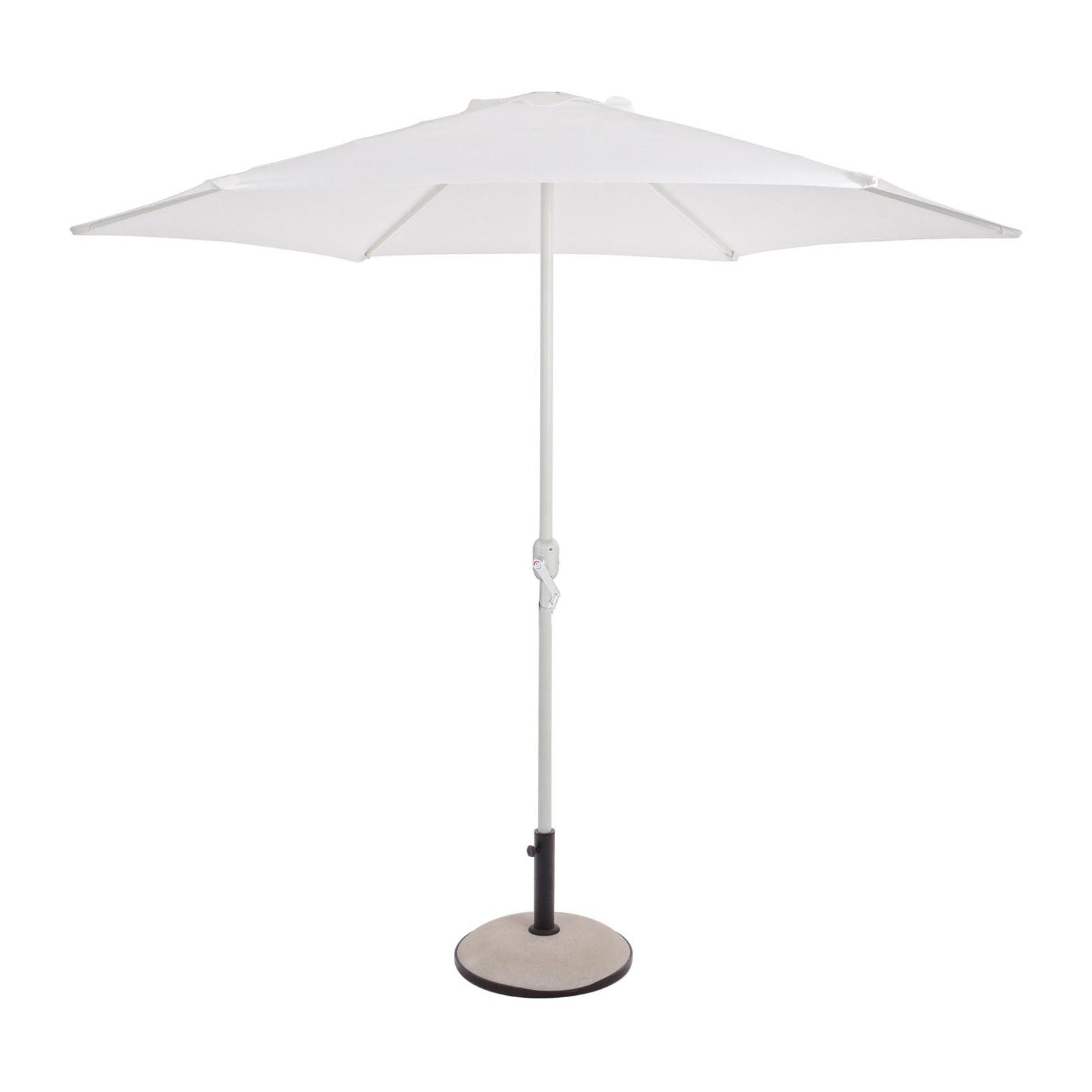 Ombrellone Laica Bianco C/Palo Centrale