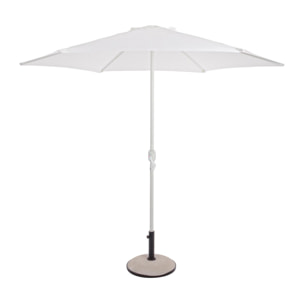 Ombrellone Laica Bianco C/Palo Centrale