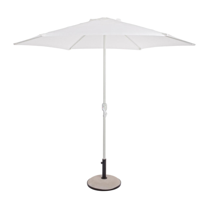 Ombrellone Laica Bianco C/Palo Centrale