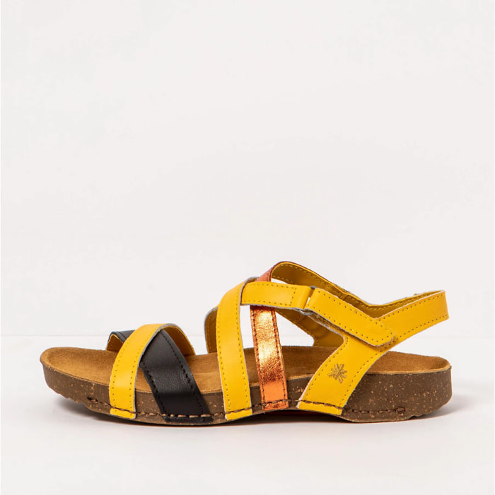 Sandalias 1116 MULTI LEATHER MULTI YELLOW /I BREATHE color Multi yellow