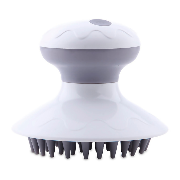 Peine eléctrico vibrador masajeador con 3 intensidades, especial para cuero cabelludo.