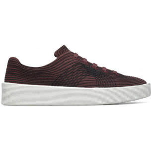 CAMPER Courb - Sneakers Mujer Burdeos