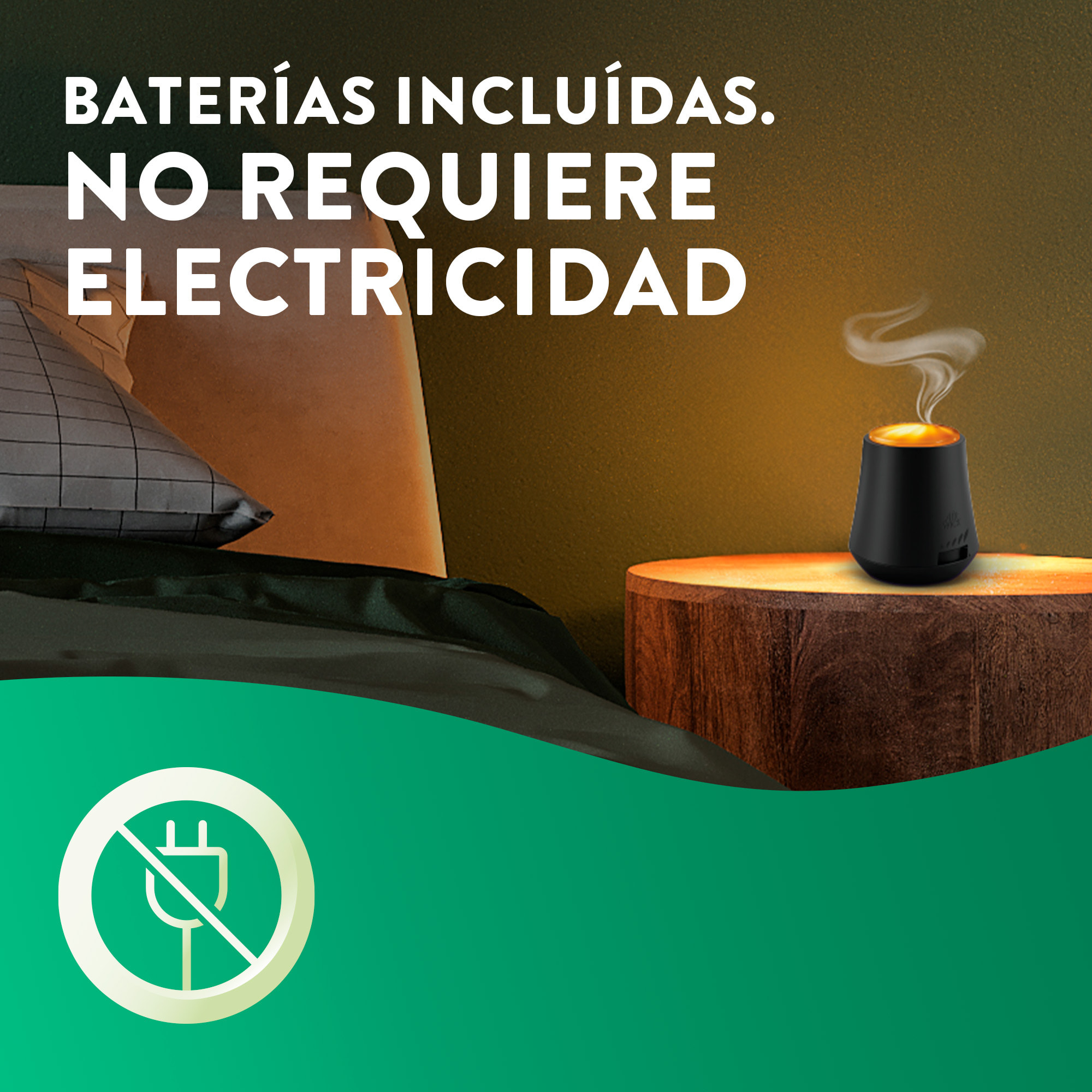 Air Wick Essential Mist - Ambientador difusor aceites esenciales para casa con aroma a Olas de Oceano - Recambio