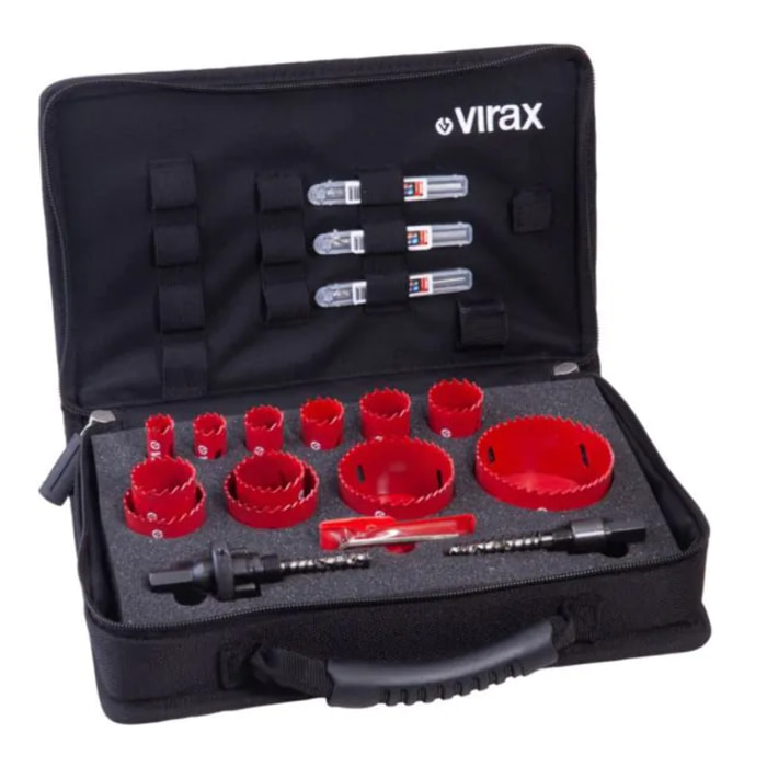 Coffret complet de 12 scies cloches VIRAX - 220906