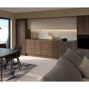 Aurum mitigeur évier à levier sur pied 36,3 cm avec bras pivotant, or brossé (SATBAUR280BG)