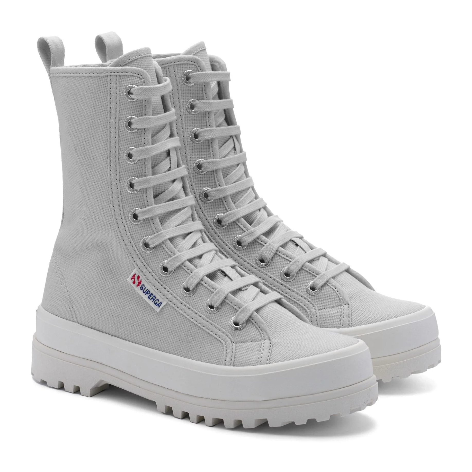 Stivaletti Superga Donna Grigio 2641 Alpina High