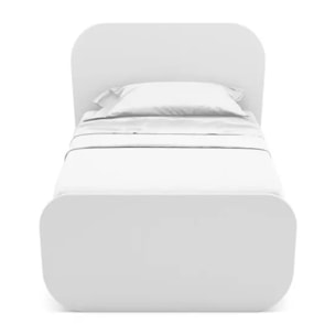 Cama juvenil Misty Breeze Blanco - Oak Soft
