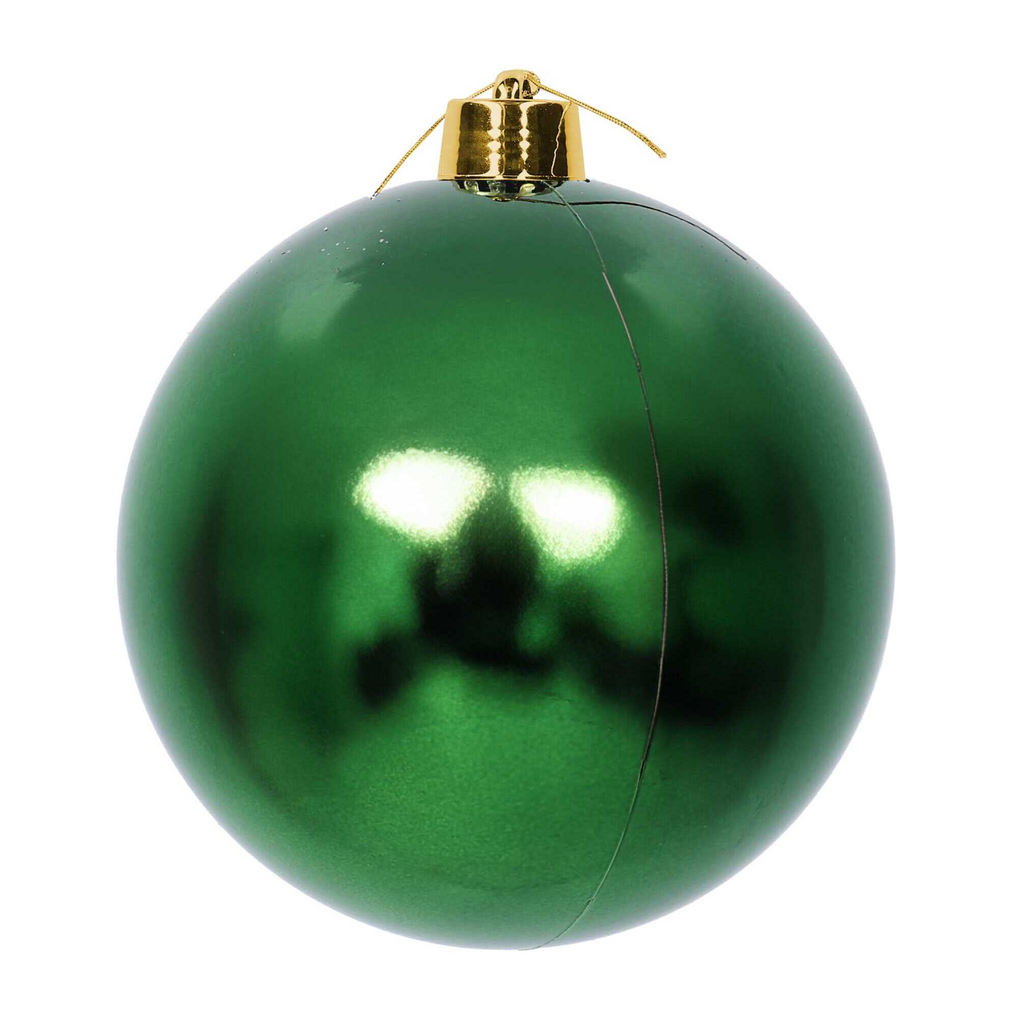 Palla di plastica verde cm ø25h25