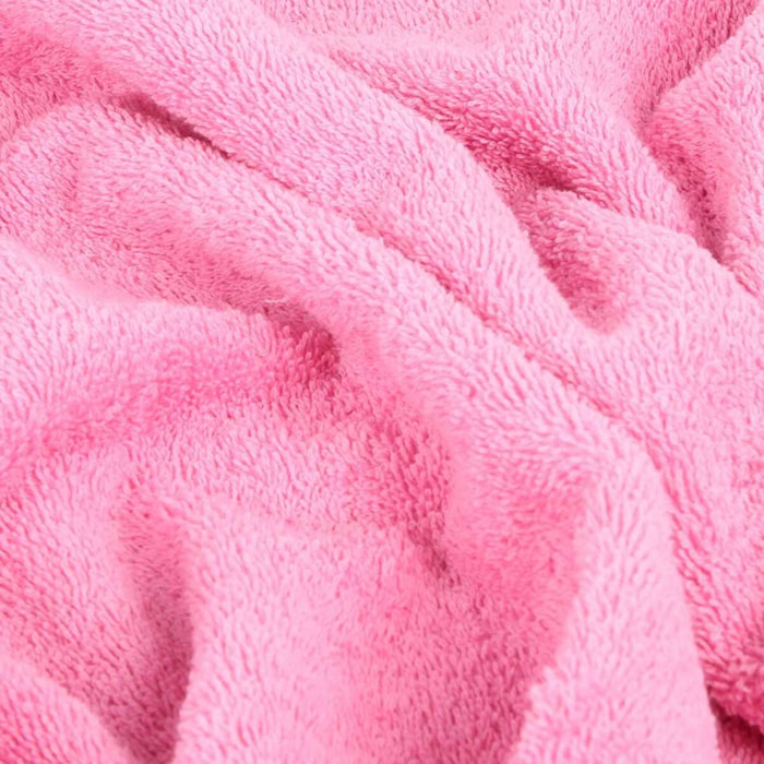 3 serviettes CASUAL - coton 500 g/m2 - coloris rose