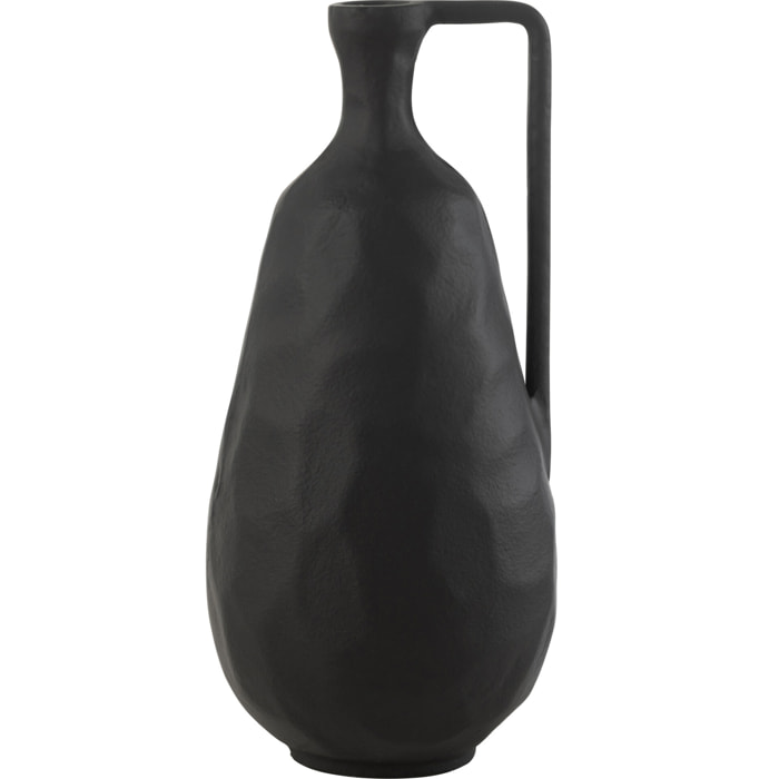 J-Line vase Goa - aluminium - noir - large