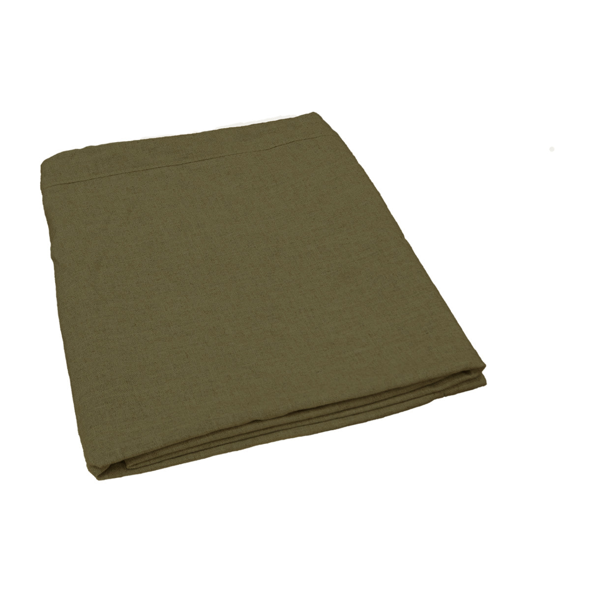 Funda para cabecero de lino verde de varias medidas