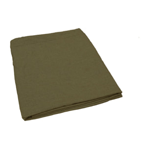 Funda para cabecero de lino verde de varias medidas