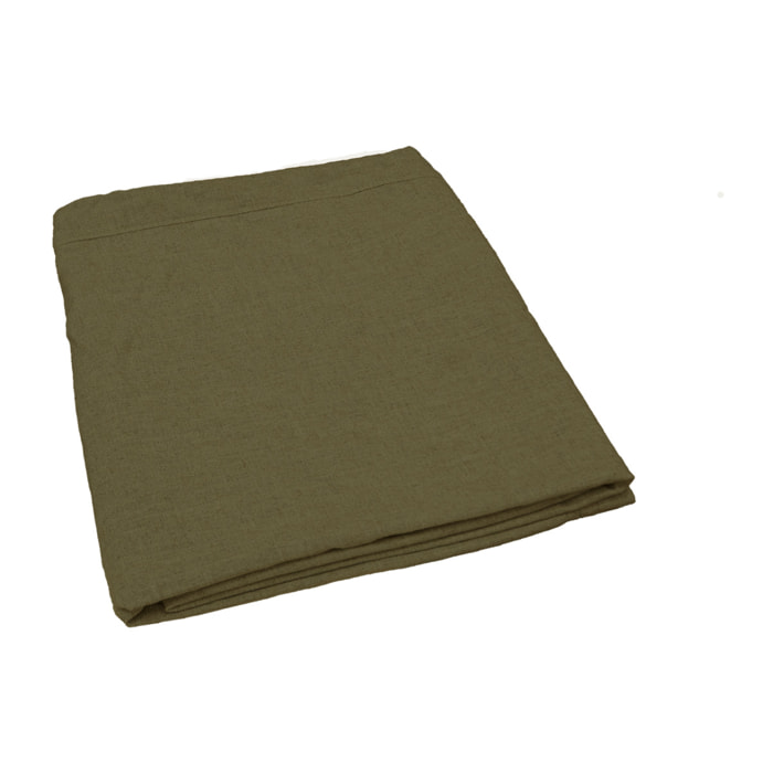 Funda para cabecero de lino verde de varias medidas