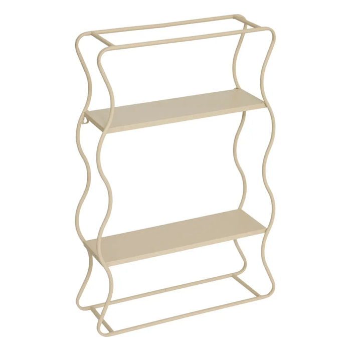 Etagère murale Judy beige 58x40cm