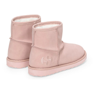 Stivali Superga Bambino/a Rosso 3899 Microfiber Nubuck