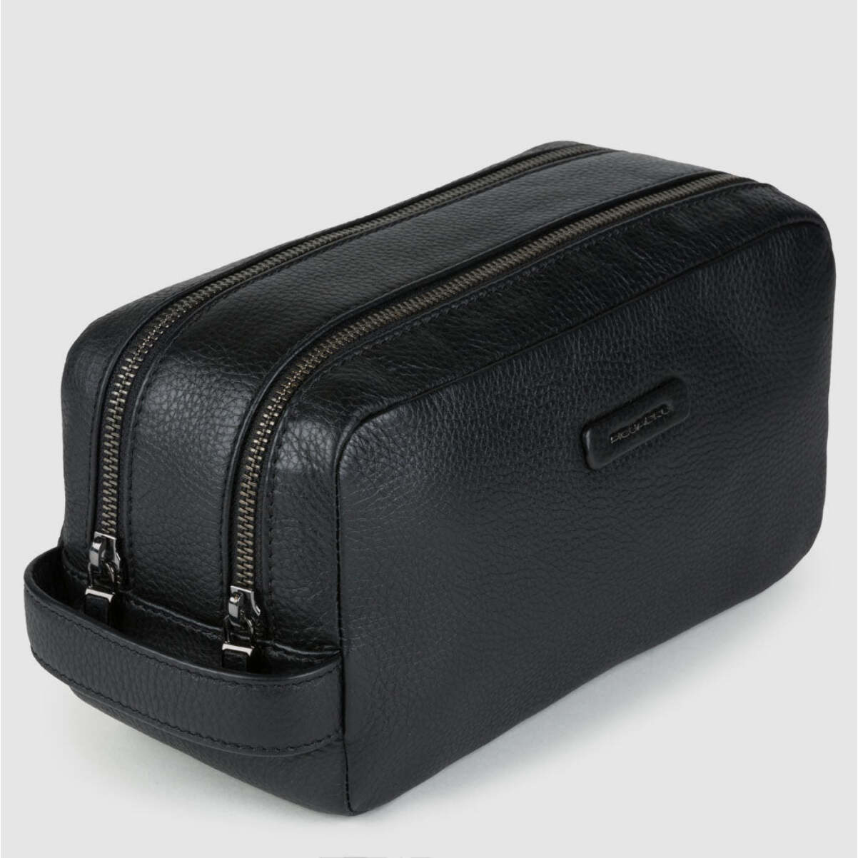 Piquadro Beauty case uomo in pelle a due scomparti