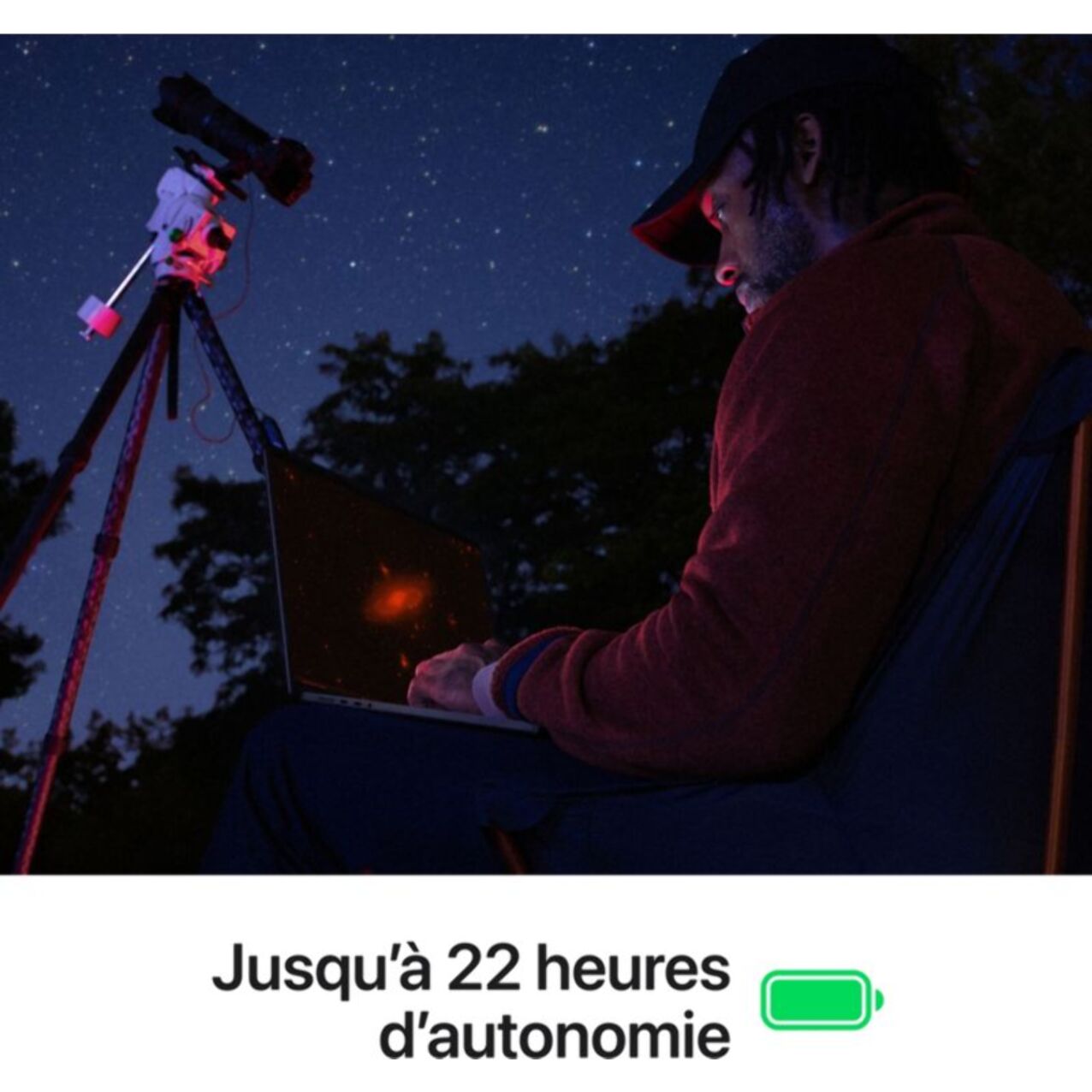 Ordinateur Apple MACBOOK Pro 16" Puce M5 Max CPU 18 / GPU 40 coeurs Mémoire RAM 48Go Stockage 2To SSD XDR Argent