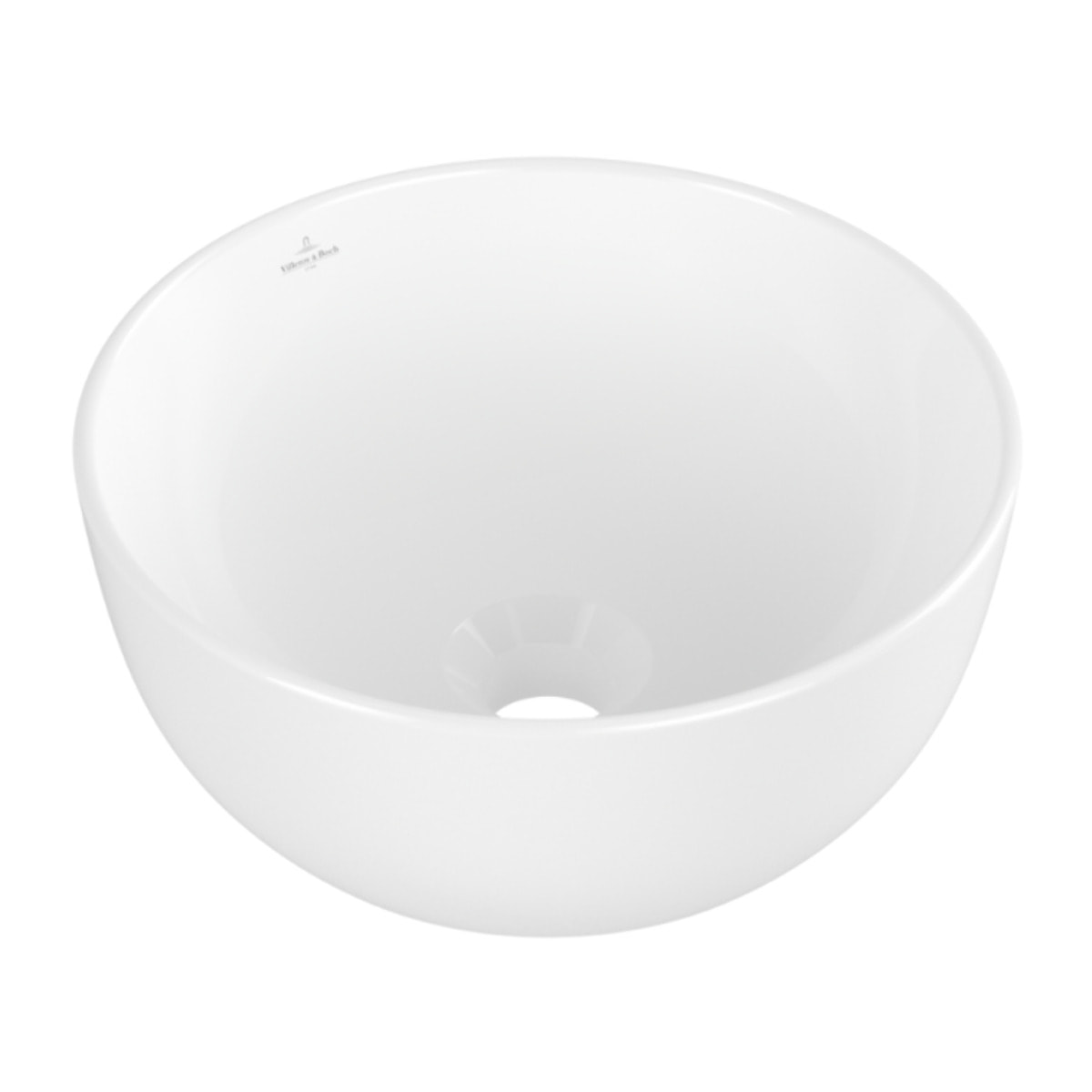 Vasque ronde à poser Artis 32,5cm Stone White CeramicPlus
