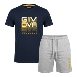 Completo Homewear Uomo Corto GIVOVA Cotone